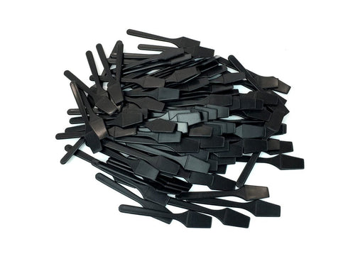 100 Pieces Disposable Plastic Spatulas, 2.5" for Skin Care Facial Cream and Mask