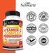 Vitamin C Complex Supplement - 1000mg Capsules with Rose HIPS, Zinc, Citrus Bioflavonoids - 120 Count