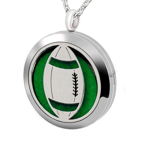 Essential Oil Diffuser Necklace, Hypoallergenic Stainless Steel Aromatherapy Locket Pendant Jewelry Set for Men Women