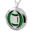 Essential Oil Diffuser Necklace, Hypoallergenic Stainless Steel Aromatherapy Locket Pendant Jewelry Set for Men Women