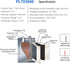 3.7V 900mAh Lithium Polymer Ion Rechargeable Battery 703040 with 2P PH 2.0mm Pitch Connector