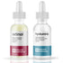 Hydrating Hyaluronic Acid Serum and Retinol Facial Serum Set, 1 oz Each, Vegan & Cruelty Free