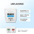 REACH Waxed Dental Floss, Unflavored, 6 Pack, 55 yd, Deep Cleaning Teeth, PFAS Free