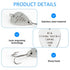 hoeslaw Pregnancy Announcement Gifts, Fishing Hook with Box for Surprise Announcement Present, Special Surprise