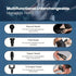 Neck Massager for Pain Relief Deep Tissue, Kneading Massage Device for Upper Back, Neck, Shoulders, Waist, Leg, Foot