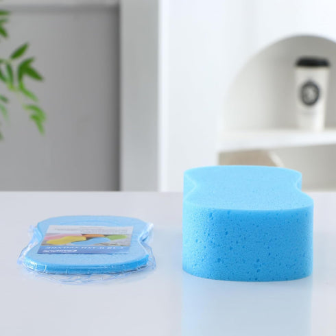 Car Wash Sponges,5 Pack Extra Thick Large Colorful Cleaning Sponge Multi-Purpose for Bathroom Kitchen Bike Boat (Random 5-Color Mix) by BAISENJIE