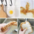 Toast and Eggs Shaped Acrylic Dish Scrubbers, Cute Food Shaped Kitchen Scrubber and Dishcloths