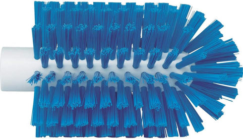Vikan 5380-90-3 Stiff Tube Brush, Polyester, 3-1/2" x 6-1/4" OAL, Blue