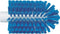 Vikan 5380-90-3 Stiff Tube Brush, Polyester, 3-1/2" x 6-1/4" OAL, Blue