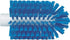 Vikan 5380-90-3 Stiff Tube Brush, Polyester, 3-1/2" x 6-1/4" OAL, Blue