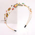 Juneteenth Headband with Africa Black Queen Charms, Hair Hoop, Party Accessory Gifts