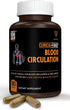 Clinical Daily Blood Circulation Supplements, Varicose Veins Treatment for Legs, 180 Capsules, Diosmin, Arginine,