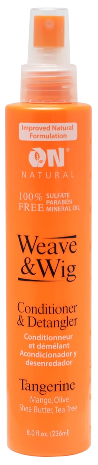 On Organic Premium Oil-free Weave & Wig Spray, Tangerine, 8 Fluid Ounce