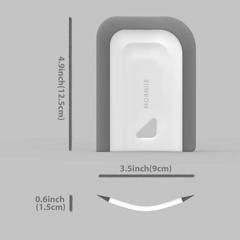 Curved Small Squeegee, Mini Kitchen Sink Squeegee for Sinks, Countertops, and Dishes, Bathroom Shower Squeegee