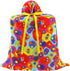 VZWraps Stars Reusable Fabric Gift Bag, Jumbo 27 Inches Wide by 33 Inches High for Birthday, Graduation, Father's Day