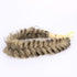 Messy Wide 2 Strands Synthetic Hair Braided Headband for Women Girls (Dark Ash Blonde)