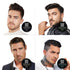 Men's Premium Hair Styling Sample Pack - Four 0.25oz Samples of Matte Wax, Forming Paste, Thickening Fiber, Pomade