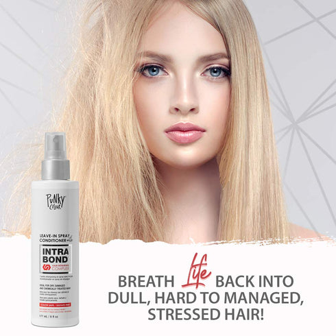Punky Colour Intrabond Leave-In Spray Conditioner, Hair Repairing Complex for Dry, Damaged Hair, 6 oz