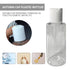 Soft 'N Style Set of 7 Empty Travel Size Bottles, Refillable Cosmetic Container Toiletry Bottles