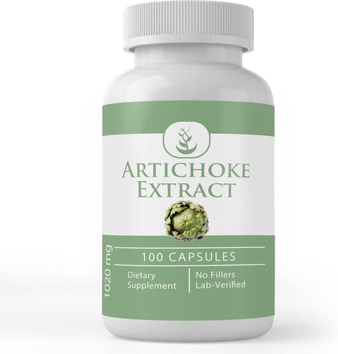 PURE ORIGINAL INGREDIENTS Artichoke Extract (100 Capsules) - Always Pure, Lab Verified, No Additives Or Fillers
