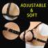 Set BDSM Breast Sex Bondage Restraints Punk Gothic, Body Harness for Women Sex Bondage Gear & Accessories, S&M Leather