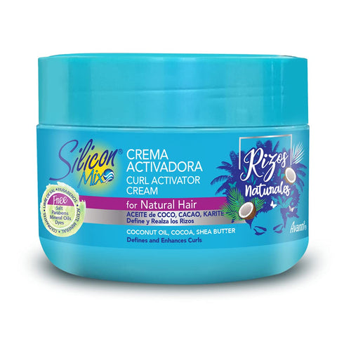 Silicon Mix CURL ACTIVATOR CREAM 8 Oz | For Natural Hair, Rizos Naturales, Curly and Afro Hair Care