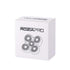 Roziapro Replacement Shaver Head Blade Cutters, 5D Floating Waterproof Electric Razor, Gold