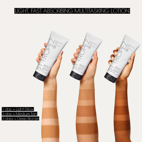 St.Tropez Gradual Tan Firming Lotion, Sun Kissed Glow Self Tan Moisturizer, Vegan, Natural & Cruelty Free, 5 Skincare