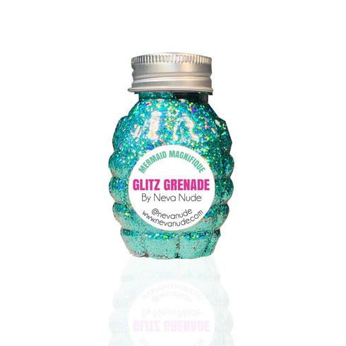 Neva Nude Face and Body Glitter Keychain - Chunky Glitter in Aloe for Festivals and Raves | Cosmetic Grade