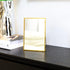 LONGSHENG - SINCE 2001 - Gold Vanity Makeup Mirror Table Desk Countertop Mirror Bathroom Shaving Make Up Mirror Home Decor-Rectangle by LONGSHENG - SINCE 2001 -
