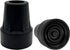 Replacement Cane Tips, 3/4 Inch, Black for Walking Canes