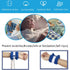 XGOPTS 4Pcs Patient Medical Restraints Adjustable Bed Restraints for Elderly Seniors Dementia Patients Safety Hospital