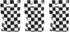LYT 30 PCS Black and White Checkered Racecar Gift Bags - Birthday Party Supplies for Kids Race Car Theme