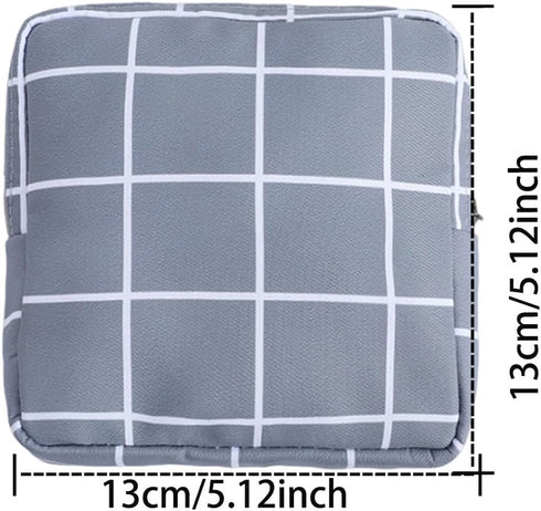 LJJCSFF Sanitary Napkin Storage Bag Feminine Product Organizer Pouch Menstrual Pad Travel Bag Tampon Organizer Bag