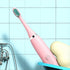 Ip7 Yosoo Kids Electric Toothbrush Waterproof Battery Powered Toothbrush Cute Bunny Pink Electric Toothbrush Kids Sonic
