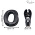 Parcelona Set of 2 Small French Flat Tube Celluloid Clips, Non-Slip Grip Hair Accessories