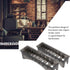 Rectangular Plastic Comb Storage Box, 10 Grid Clipper Guard Holder with Universal Base Tools for Barbershop