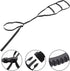 TEHAUX Elderly Pull up Strap Adjustable Bed Ladder Assist Belt for Seniors and Disabled Patients, Black Bed Safety