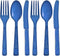 Party Dimensions Plastic Blue Cutlery Combo, Pack of 48, 48 count