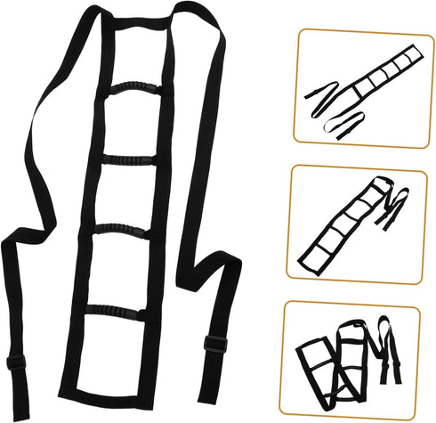 PENIKOKO Bed Ladder Assist Device for Elderly Sit Up Hoist with Cushioned Hand Grips for Injury and Pregnancy Easy