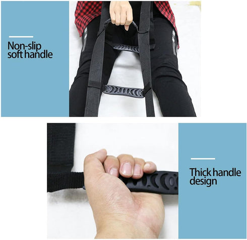 ZHDLdpUS Bed Ladder Assist, Pull Up & Sit Up Assist Device Bed Rope Ladder Helper Sit Up Hoist Mobility & Daily Living