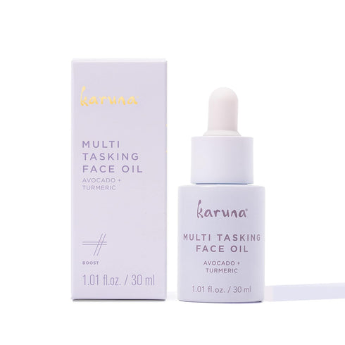 Karuna Skin Multi Tasking Face Oil, Hydrating & Moisturizing Facial Oil for Women & Men, 30 ml, Radiance-Boosting