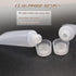 OIIKI 10PCS Refillable Travel Tubes, 5ml Empty Clear Plastic Squeeze Bottles for Facial Cleanser and Lotion