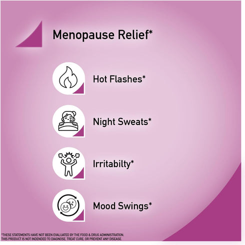Remifemin Menopause Supplements - 60 Tablets for Symptoms Relief - Estrogen-Free, Black Cohosh, Made in Germany