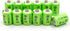 Lunggwey (12-Pack) 1/3AAA 1.2V 150mAh GP-17AAAH, N-50AAA, 1/3AAA-170NM Ni-MH Button Top Batteries Compatible with Solar