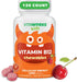 Kids Vitamin B12 1000 mcg Chewable Tablets, 120 Chewables | Tasty Natural Cherry Flavor, Vegan, Gluten Free