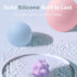 Silicone Lacrosse Balls for Yoga and Myofascial Release - Deep Tissue Massage,Trigger Point Therapy and Foot Plantar