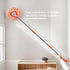 78in Adjustable Cleaning Mop, Extendable Wall Cleaner with 360° Rotatable Long Handle, 3 Reusable Heads for Window and