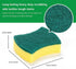 Home and Kitchen Cleaning Sponges, 24 Pack of Non-Scratch, Durable Disinfectant Scrub Sponge
