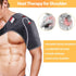 Heated USB Shoulder Wrap Pad for Rotator Cuff Pain Relief, 3 Heating Settings, Portable for Travel